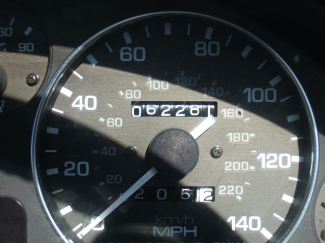 1990 Red Mazda MX-5 Miata Convertible