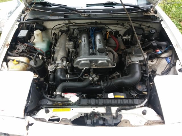 1990 White Mazda MX-5 Miata Convertible