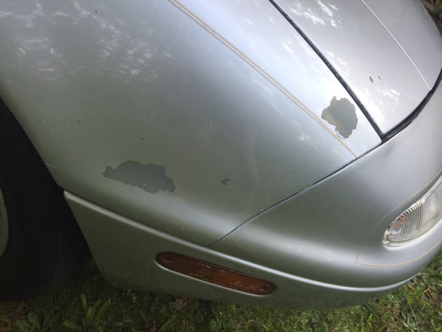 1990 Silver Mazda MX-5 Miata Convertible