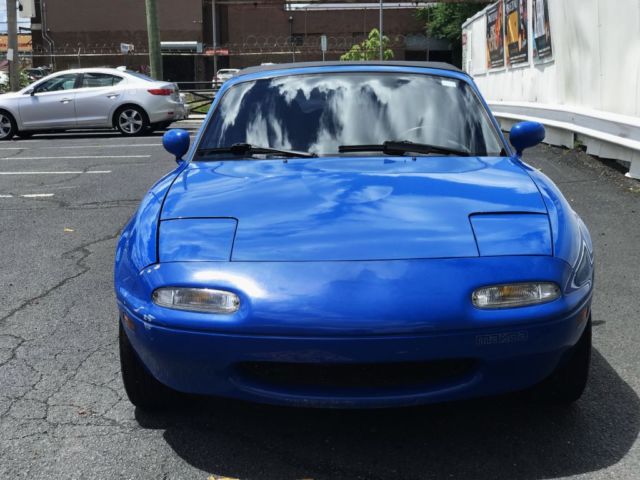 1990 Blue Mazda MX-5 Miata --
