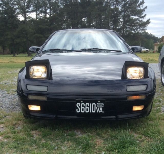 1990 Black Mazda RX-7 Coupe