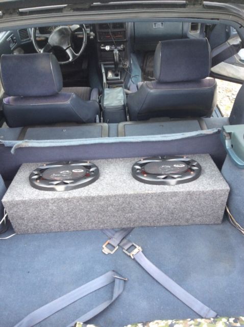 1990 Black Mazda RX-7 Coupe