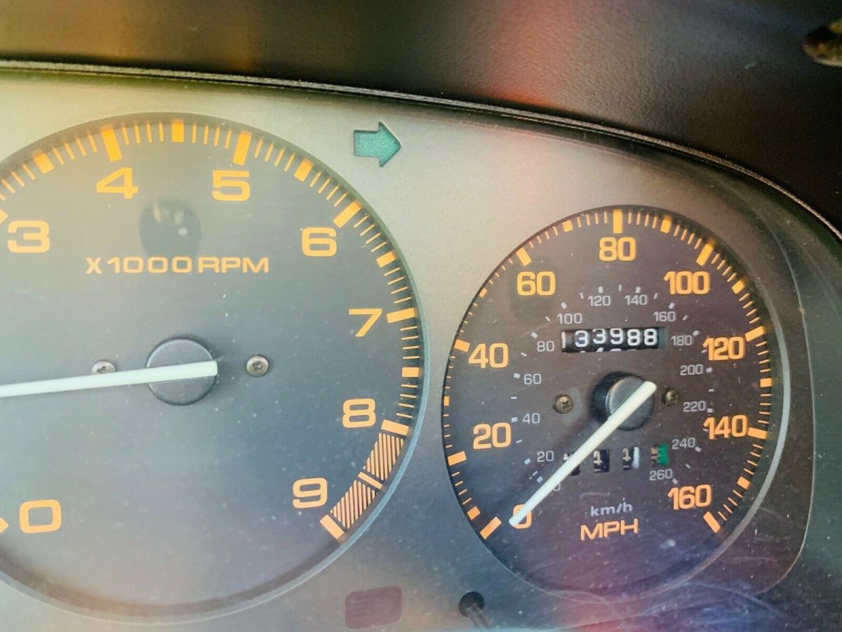 1990 Red Mazda RX-7 Convertible