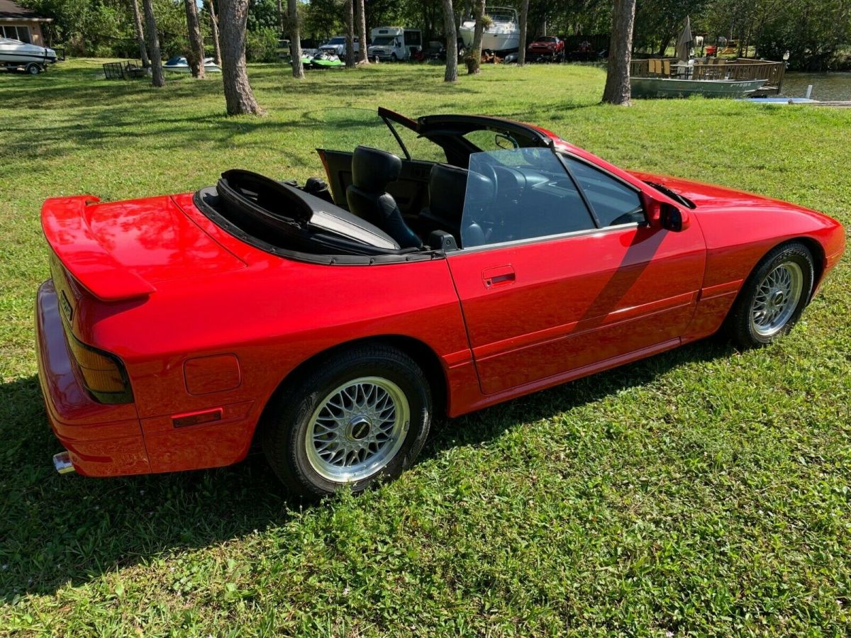 1990 Red Mazda RX-7 Convertible