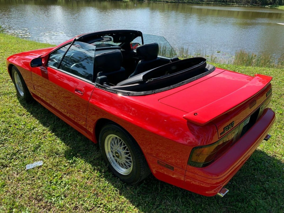 1990 Red Mazda RX-7 Convertible