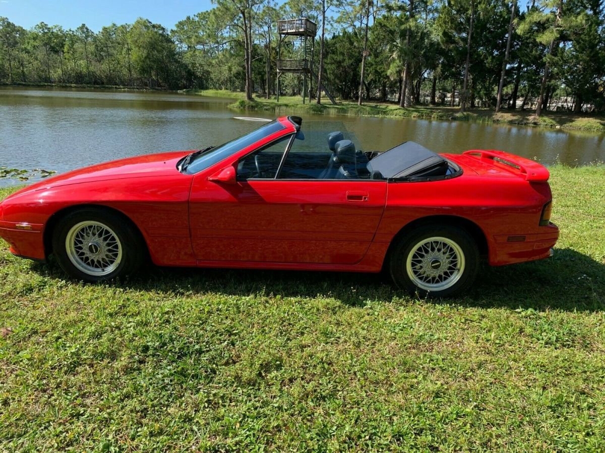 1990 Red Mazda RX-7 Convertible