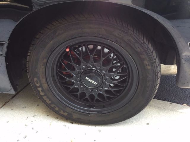 1990 Black Mazda RX-7 Convertible