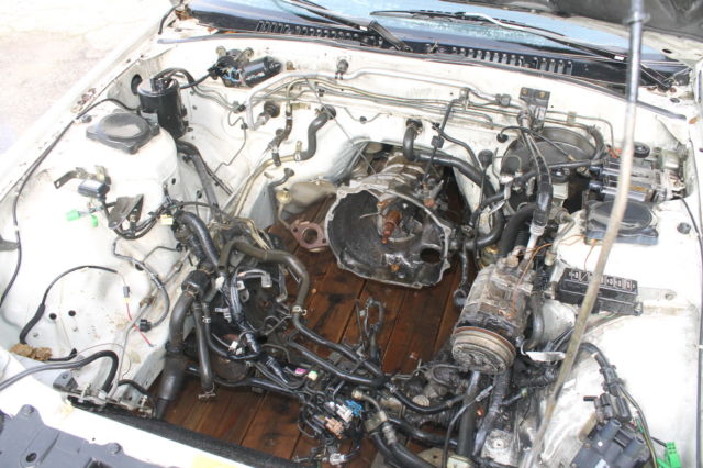 1990 White Mazda RX-7 Coupe