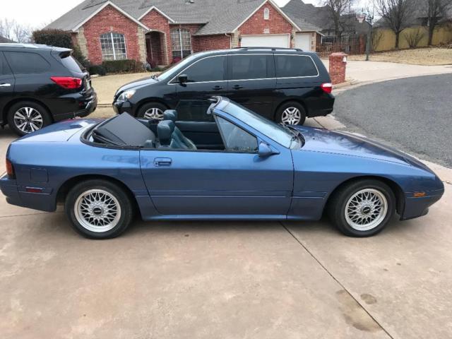 1990 Blue Mazda RX-7 Convertible