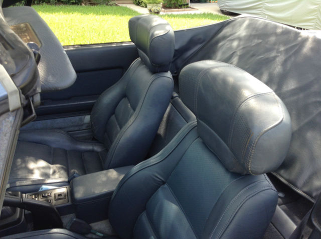 1990 Blue Mazda RX-7 Convertible