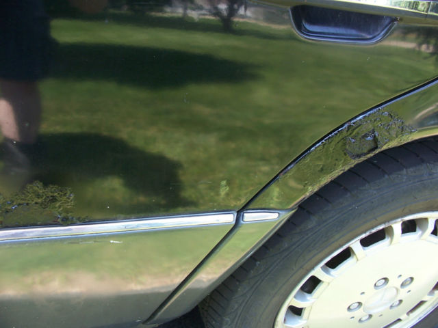 1990 Black Mercedes-Benz E-Class Sedan