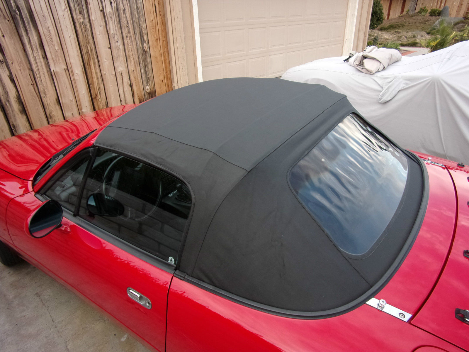 1990 Red Mazda MX-5 Miata Convertible