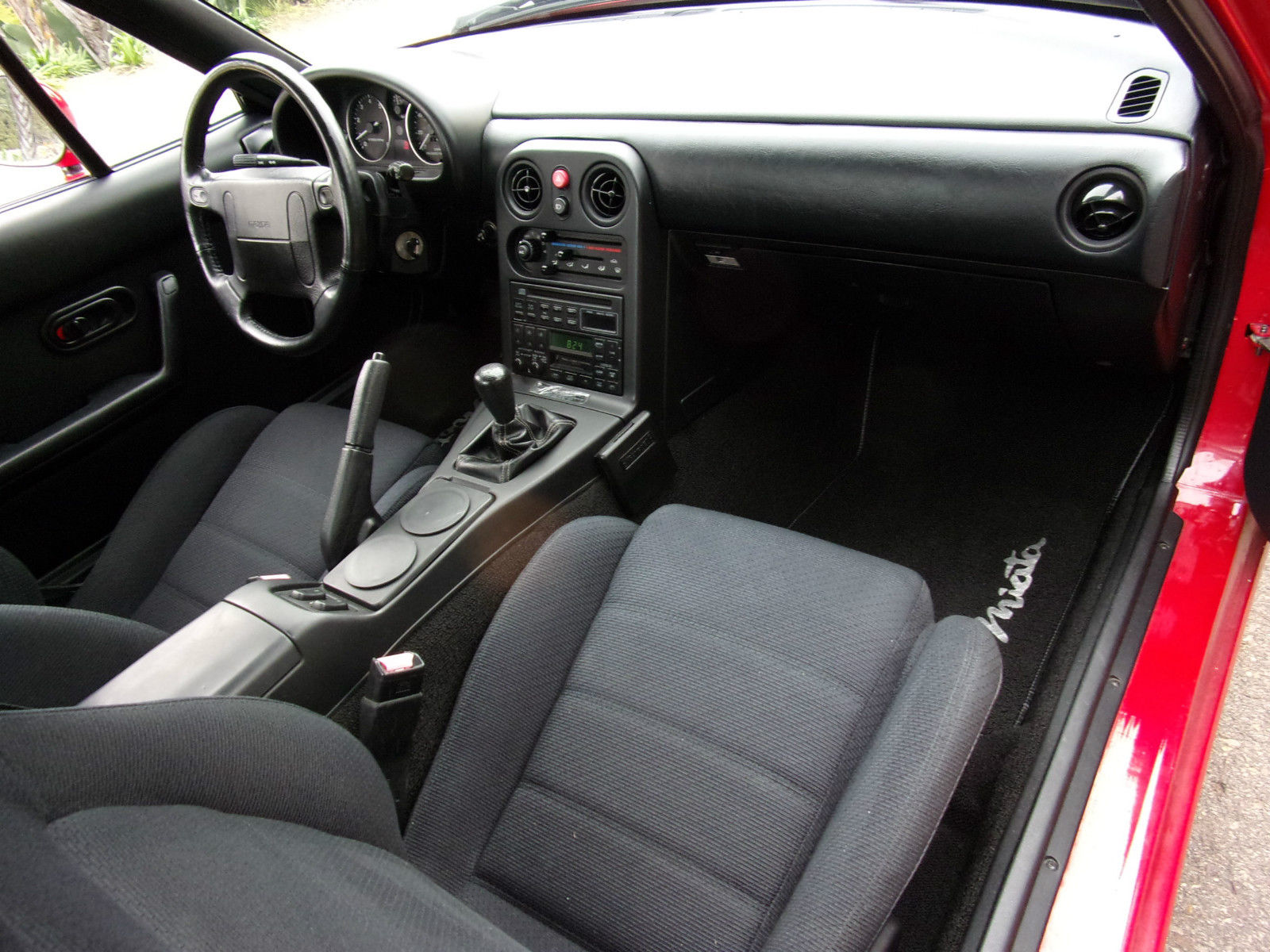 1990 Red Mazda MX-5 Miata Convertible