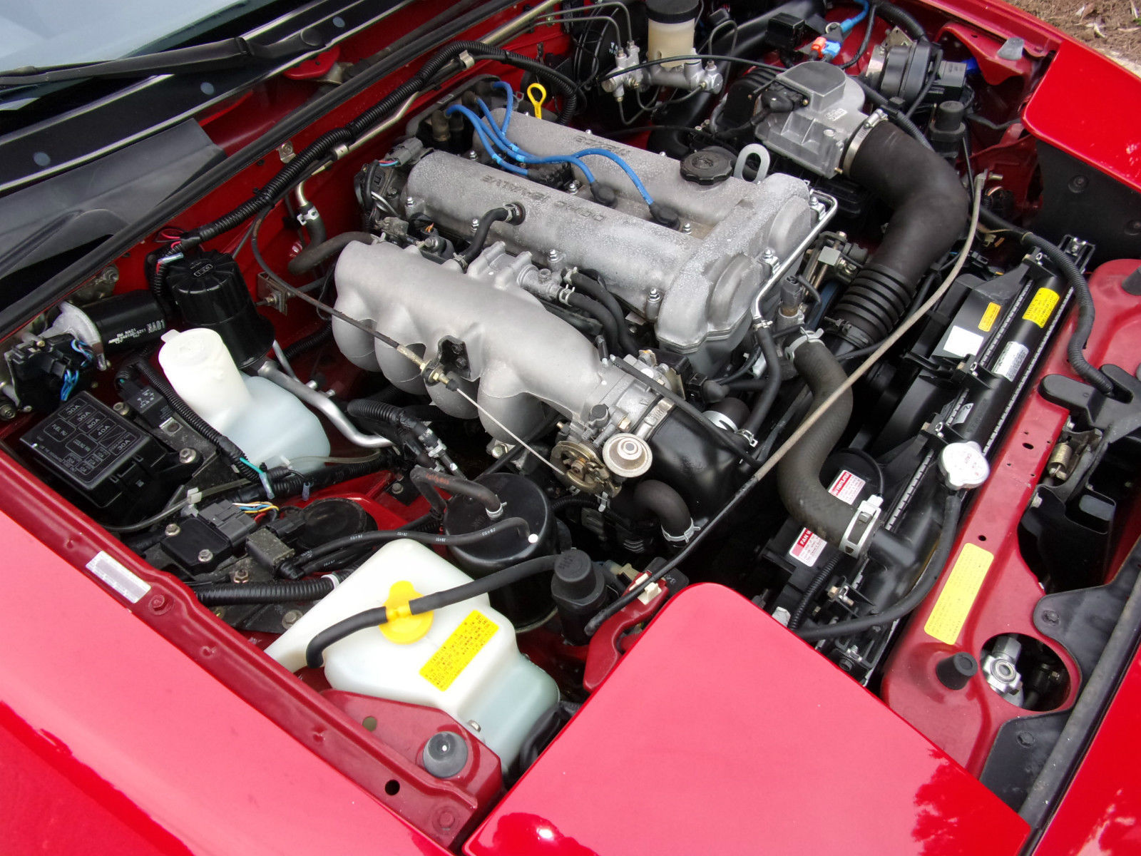 1990 Red Mazda MX-5 Miata Convertible