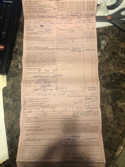 1990 Blue Mazda MX-5 Miata Convertible