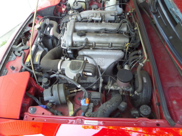 1990 Red Mazda MX-5 Miata Convertible