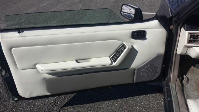 1990 Green Ford Mustang Convertible