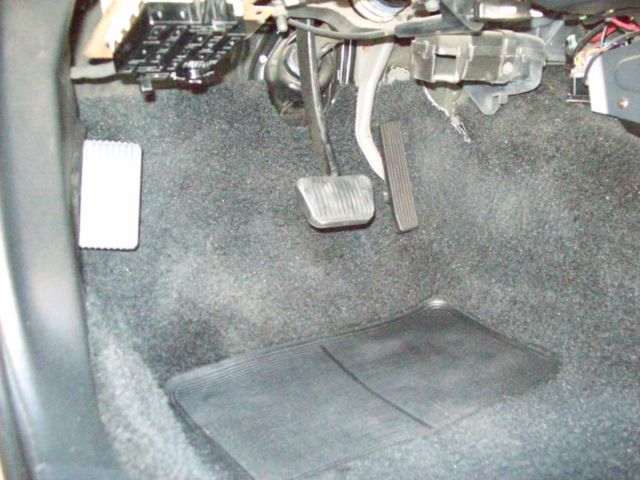 1990 Black Ford Mustang convertible
