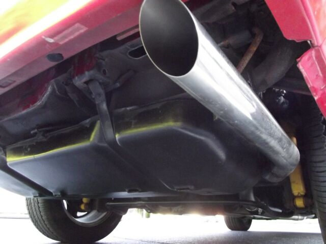 1990 Red Ford Mustang Hatchback