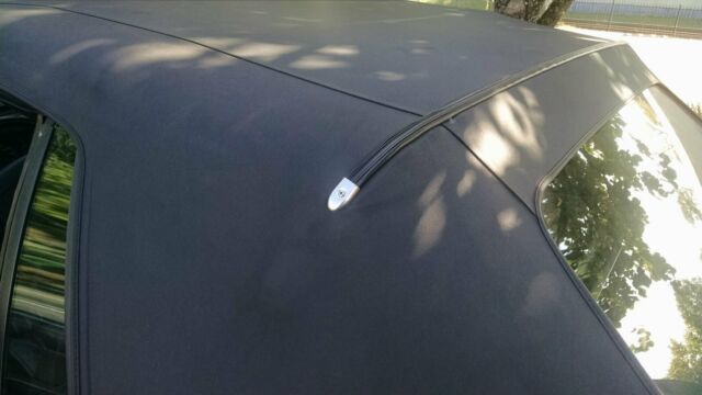 1990 Black Ford Mustang Convertible