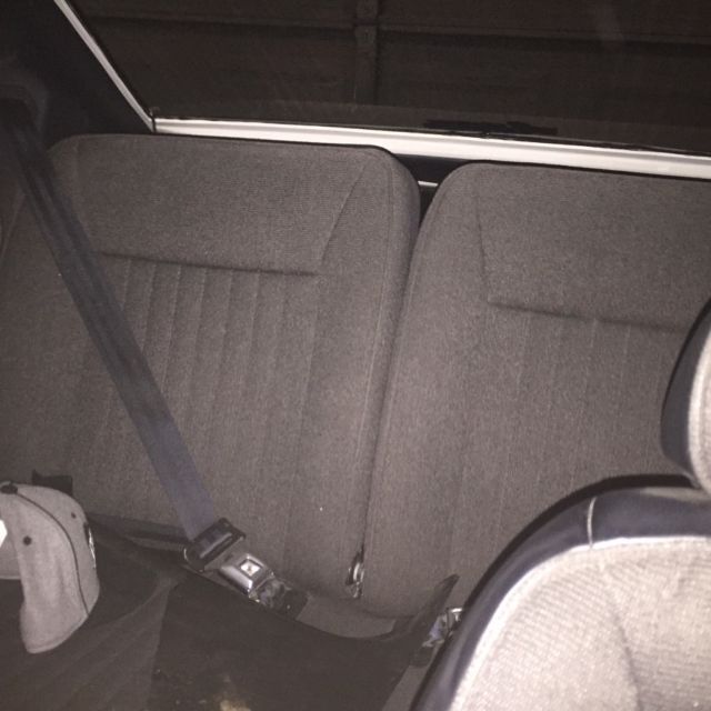 1990 White Ford Mustang Hatchback