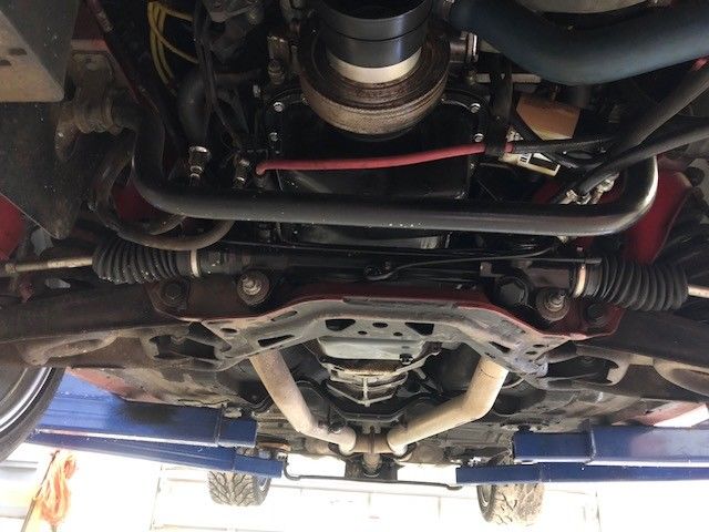 1990 Red Ford Mustang