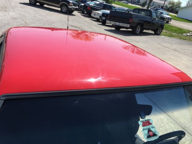 1990 Red Ford Mustang Coupe