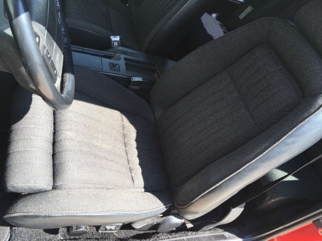 1990 Red Ford Mustang Coupe