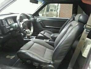 1990 White Ford Mustang Coupe