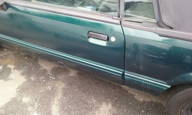 1990 DEEP EMERALD GREEN Ford Mustang Convertible