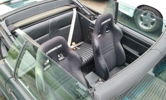 1990 DEEP EMERALD GREEN Ford Mustang Convertible