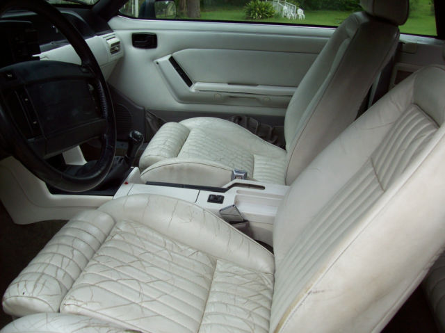 1990 Green Ford Mustang Convertible