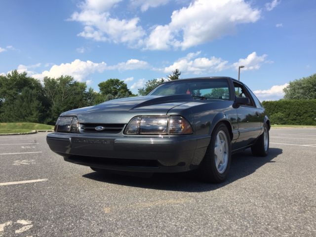 1990 Dark Titanium Ford Mustang Hatchback