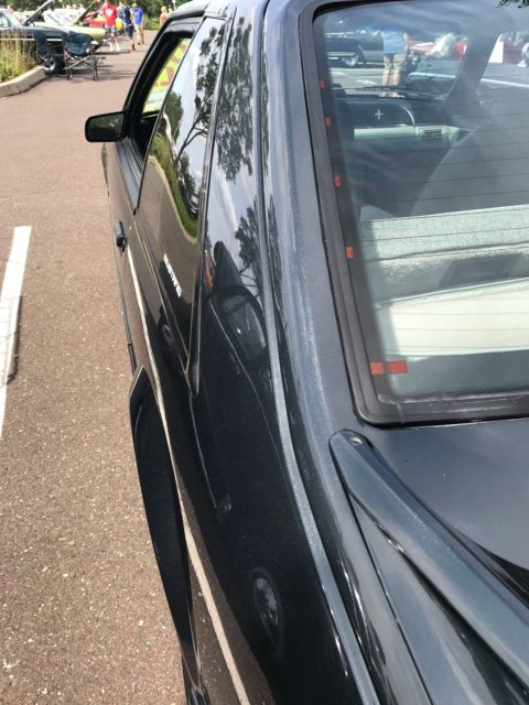 1990 Dark Titanium Ford Mustang Hatchback