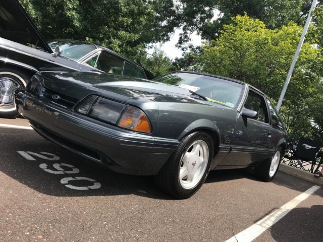 1990 Dark Titanium Ford Mustang Hatchback