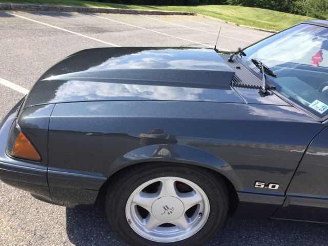 1990 Dark Titanium Ford Mustang Hatchback
