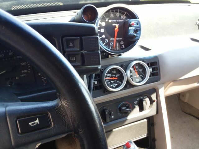 1990 Black Ford Mustang Coupe