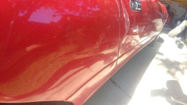 1990 Red Mazda MX-5 Miata Convertible