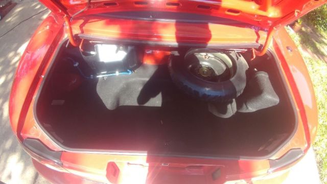 1990 Red Mazda MX-5 Miata Convertible