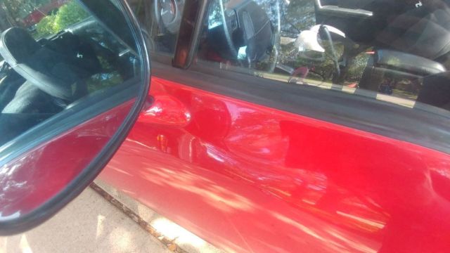 1990 Red Mazda MX-5 Miata Convertible