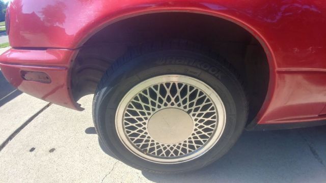 1990 Red Mazda MX-5 Miata Convertible