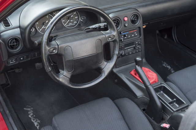 1990 Red Mazda MX-5 Miata Convertible