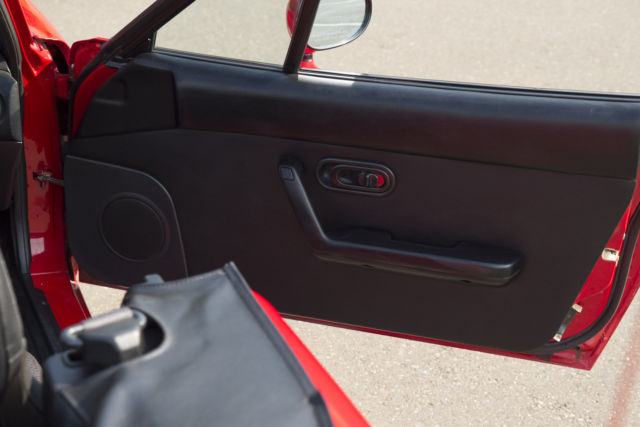 1990 Red Mazda MX-5 Miata Convertible