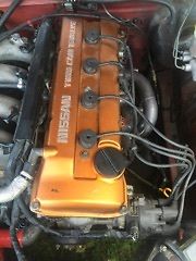 1990 Green Nissan 240SX Hatchback