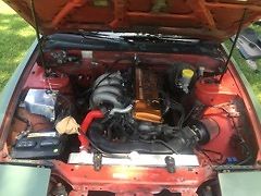 1990 Green Nissan 240SX Hatchback