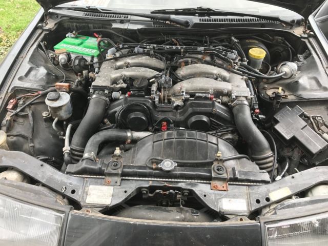 1990 Black Nissan 300ZX Coupe