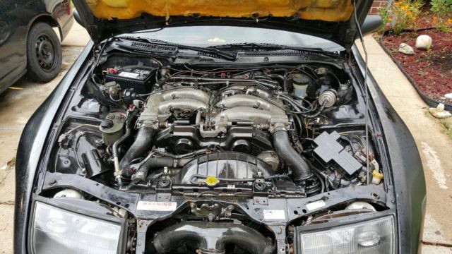 1990 Black Nissan 300ZX Coupe