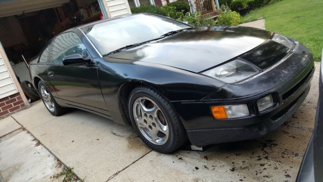 1990 Black Nissan 300ZX Coupe