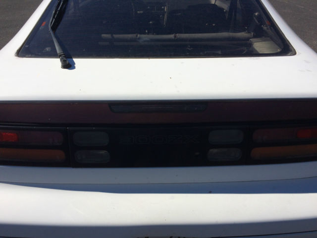 1990 White Nissan 300ZX Hatchback