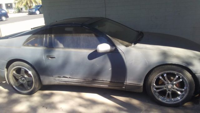 1990 Gray Nissan 300ZX Hatchback